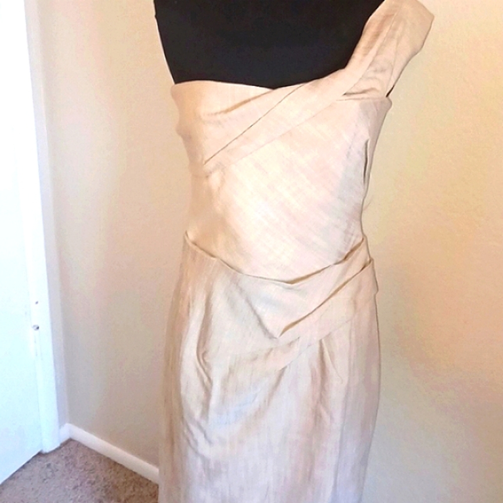 ZARA Proper Miss Linen Dress